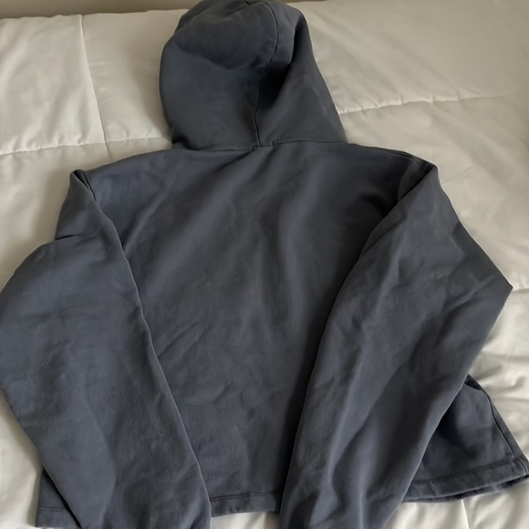 BRANDY MELVILLE • JOHN GALT Women’s Blue New York Hoodie NWT Sz S - Picture 5 of 5